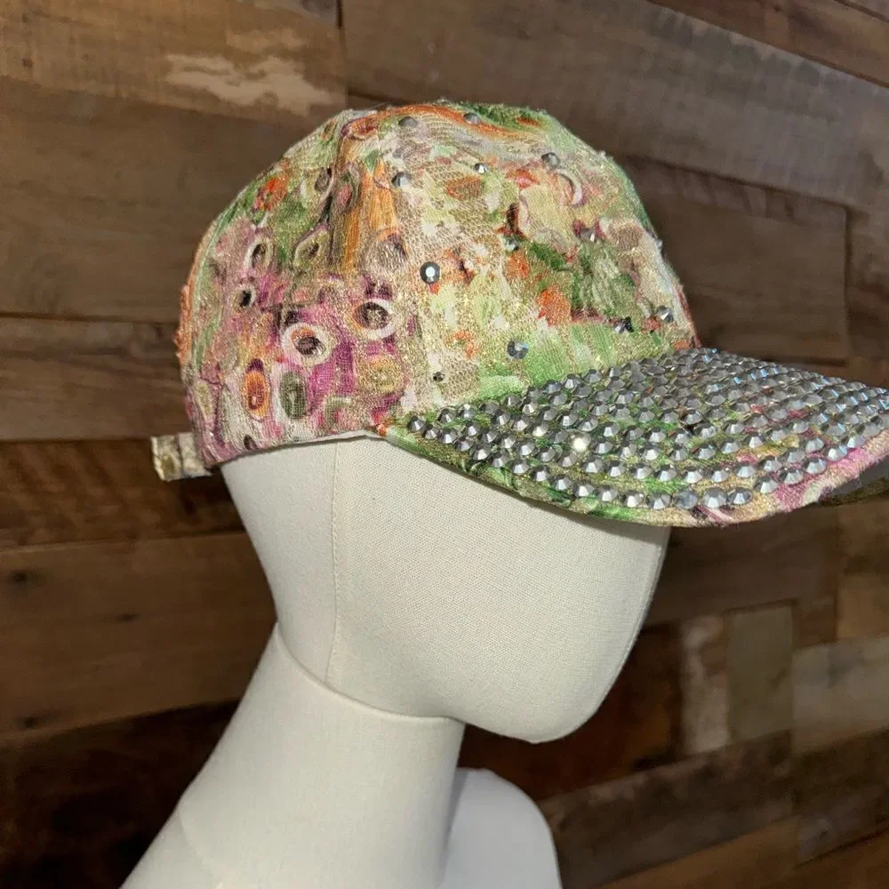 noLLia bling rhinestone adjustable hat